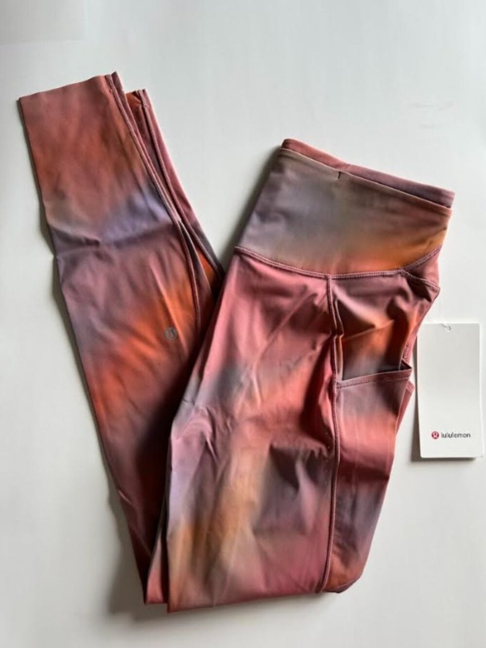 Lululemon Fast and Free High-Rise Tight 28" 5 Pocket Chroma Drift Multi 10 - Picture 7 of 12